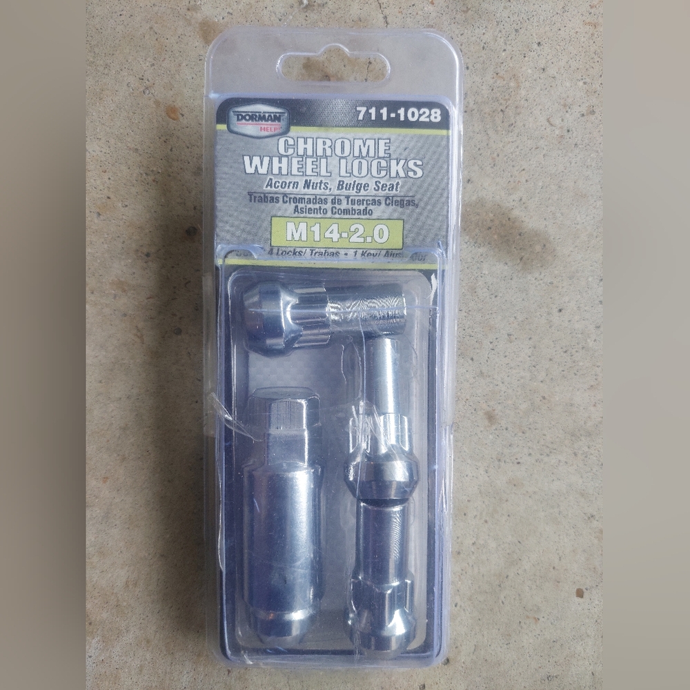 Dorman Chrome Wheel Lock set